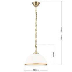 Pendellamper ^ ORION Old Lamp hængelampe, 1 lyskilde, kædeophæng