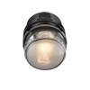 Væg- Og Spejllamper ^ Oluce LED-væglampe Fresnel, kromfarvet, aluminium, glas, 2.700 K