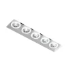 Indbygningsspots ^ TECNICO by Sforzin Olympia T233 downlight, 5 lyskilder