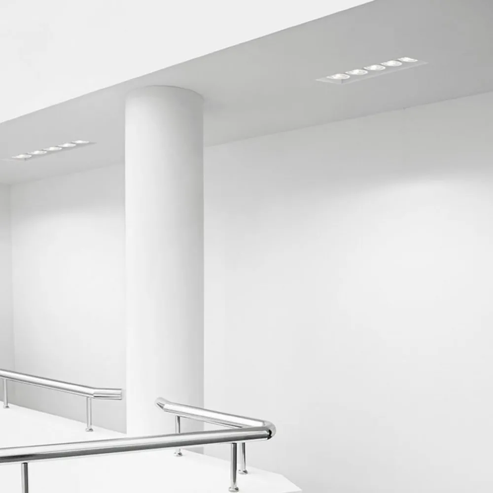Indbygningsspots ^ TECNICO by Sforzin Olympia T233 downlight, 5 lyskilder