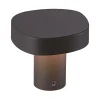 Sokkellamper ^ Viokef Onda LED-sokkellampe, IP54, højde 10 cm