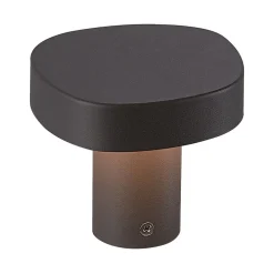 Sokkellamper ^ Viokef Onda LED-sokkellampe, IP54, højde 10 cm