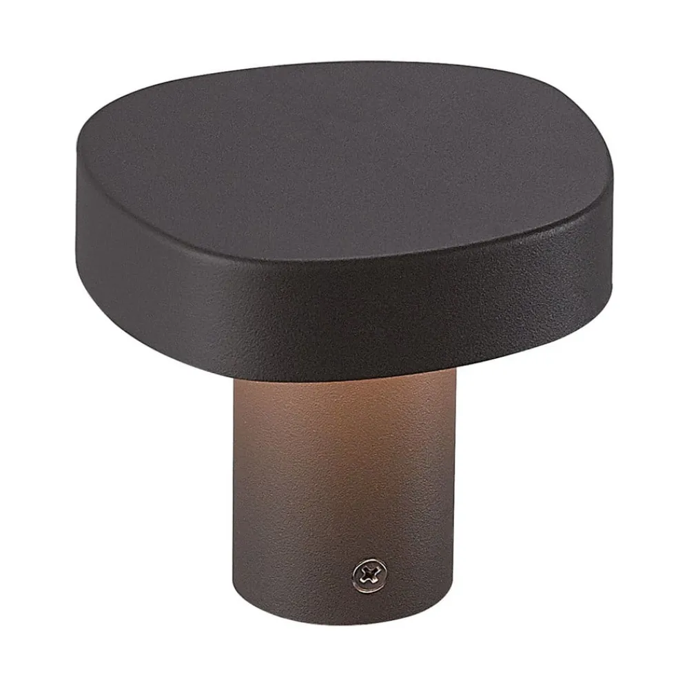 Sokkellamper ^ Viokef Onda LED-sokkellampe, IP54, højde 10 cm