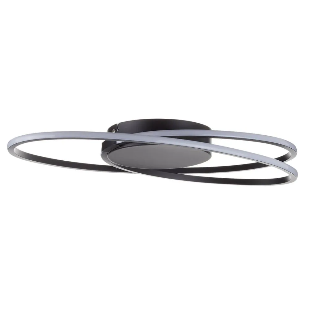 Loftlamper ^ Freelight Ophelia LED-loftlampe, sort