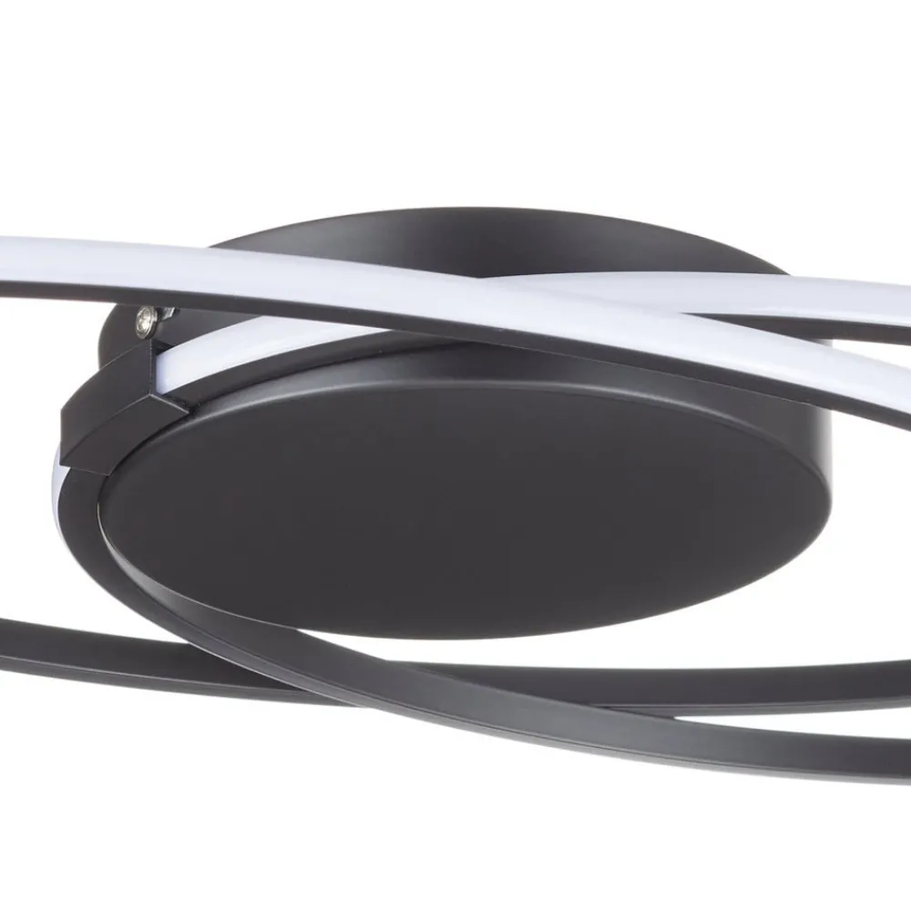 Loftlamper ^ Freelight Ophelia LED-loftlampe, sort