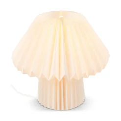 Bordlamper ^ Briloner Origami bordlampe af hvidt papir, 27x26cm