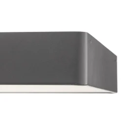 Loftlamper|Loftlamper ^ Argon Oro loftslampe af stål og glas, grå, 45 cm