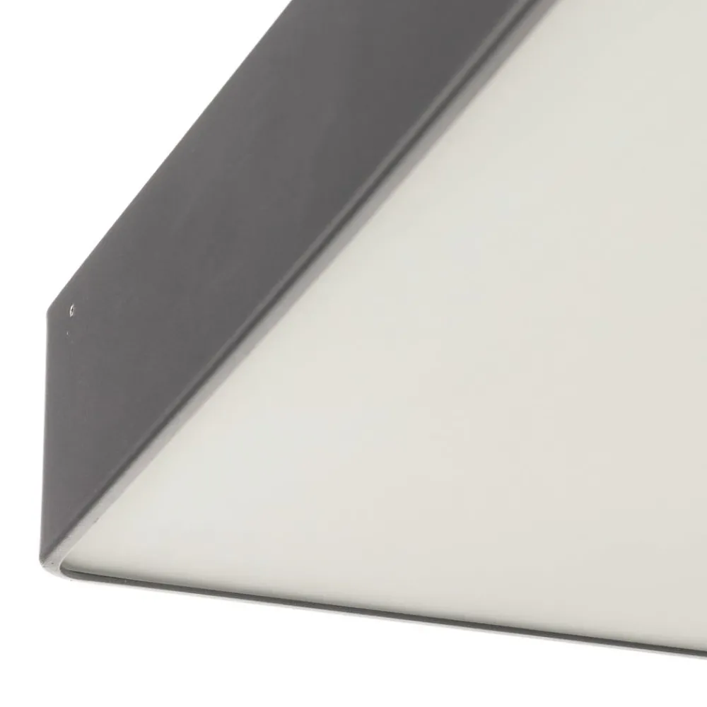 Loftlamper|Loftlamper ^ Argon Oro loftslampe af stål og glas, grå, 45 cm