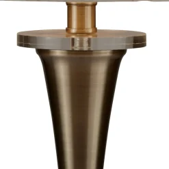 Searchlight Bordlamper > Oscar bordlampe med skærm i hørlook
