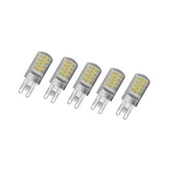 OSRAM Led Pærer > Base PIN LED-stiftsokkelpære G9 4,2 W 470 lm 5 stk