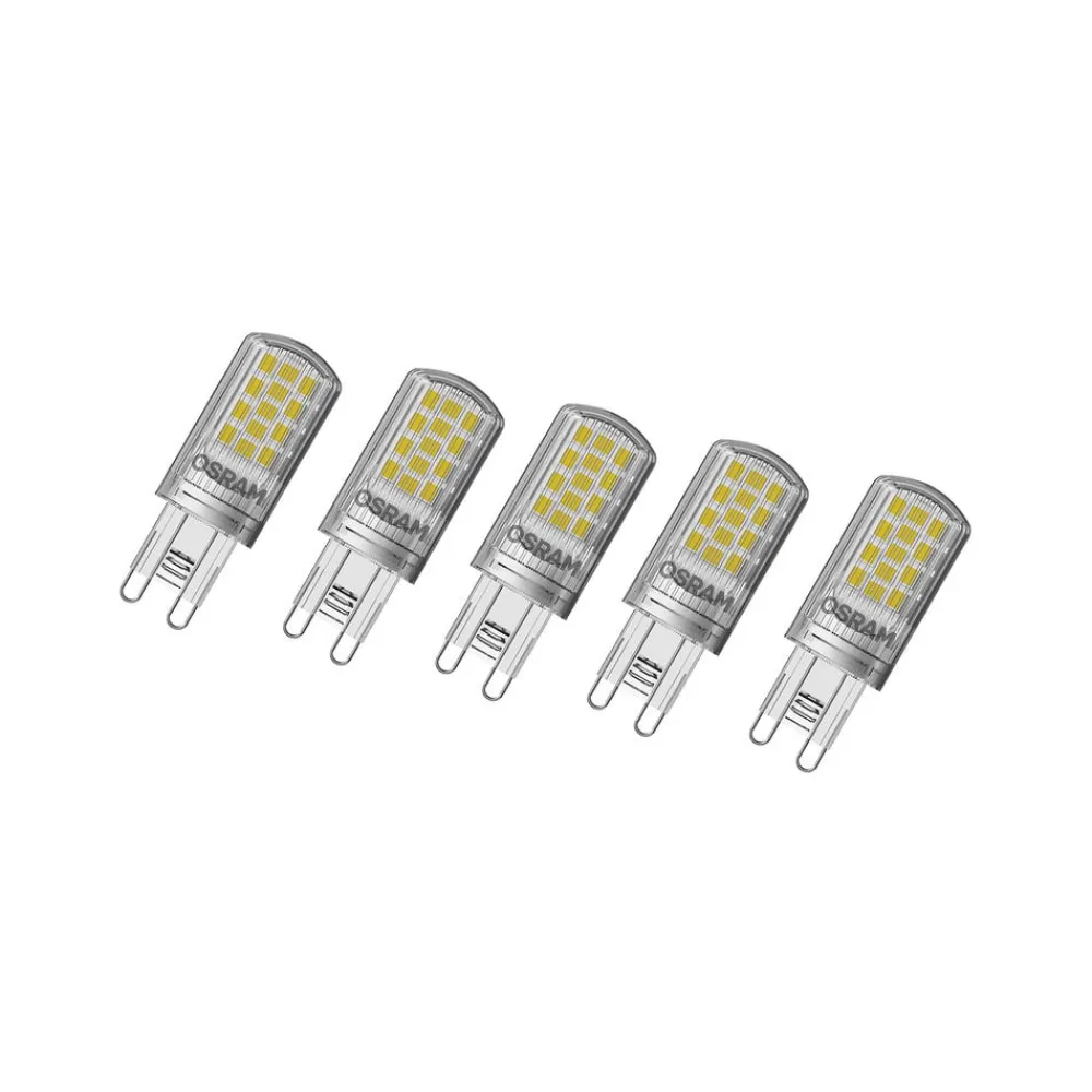OSRAM Led Pærer > Base PIN LED-stiftsokkelpære G9 4,2 W 470 lm 5 stk