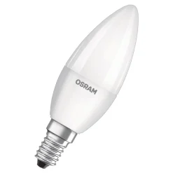 Led Pærer ^ OSRAM Base Retro LED-kerte E14 4,9 W 4 stk 2.700 K