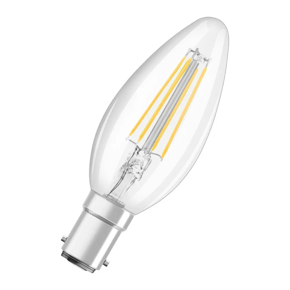 OSRAM Filament Pære|Led Pærer > Classic LED-kerte B15d 4 W 2.700 K filament