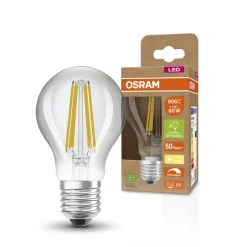 OSRAM Dæmpbar Led-Pære|Filament Pære > Classic LED-pære E27 4,3 W 827 filament dimm