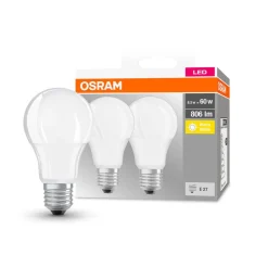 OSRAM Led Pærer > Classic LED-pære E27 8,5 W 2.700 K 806 lm, 2