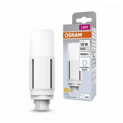 OSRAM Kompakt Lysstofrør > Dulux LED-pære G24d D18 VT EM/AC 7,5 W 840