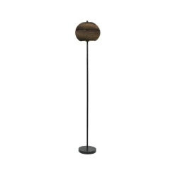 Gulvlamper|Gulvlamper ^ OSRAM gulvlampe BALL, brun, højde 160 cm, bølgepap, E27