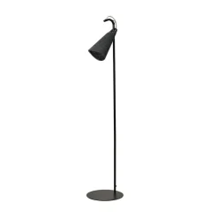 Gulvlamper ^ OSRAM gulvlampe Decor Bell, sort, stål, E27, H 120 cm
