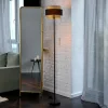 OSRAM Gang|Pendellamper > gulvlampe Decor Hornet, sort/guld, E27, højde 175 cm