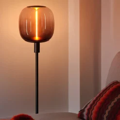 Gulvlamper|Gulvlamper ^ OSRAM gulvlampe DECOR STICK, mørkegrå, højde 78 cm, 1 x E27