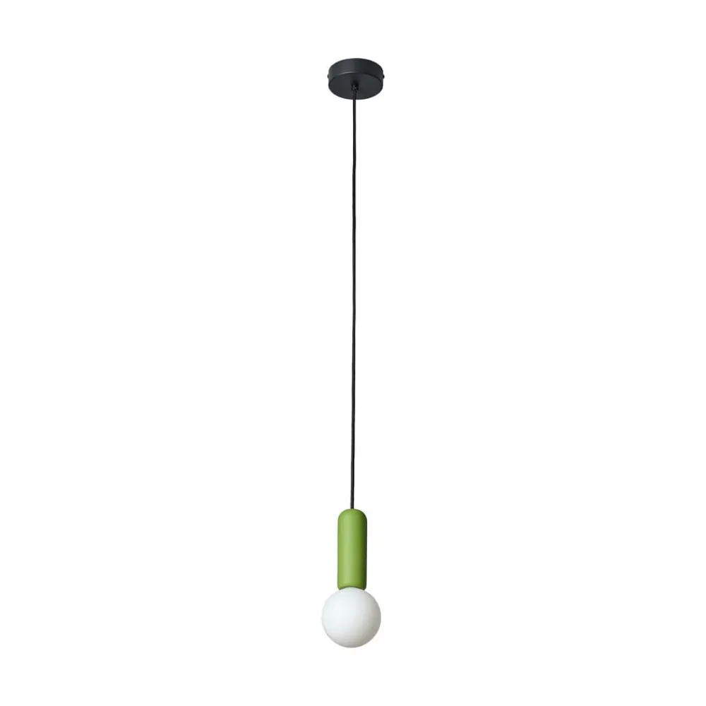 Pendellamper ^ OSRAM hængelampe Decor Concrete Mic, grøn, beton, G9
