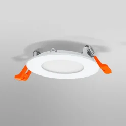 OSRAM Indbygningsspots|Spotlights > indbygget loftlampe med LED SLIM, Ø 9 cm, 6.500 K, hvid