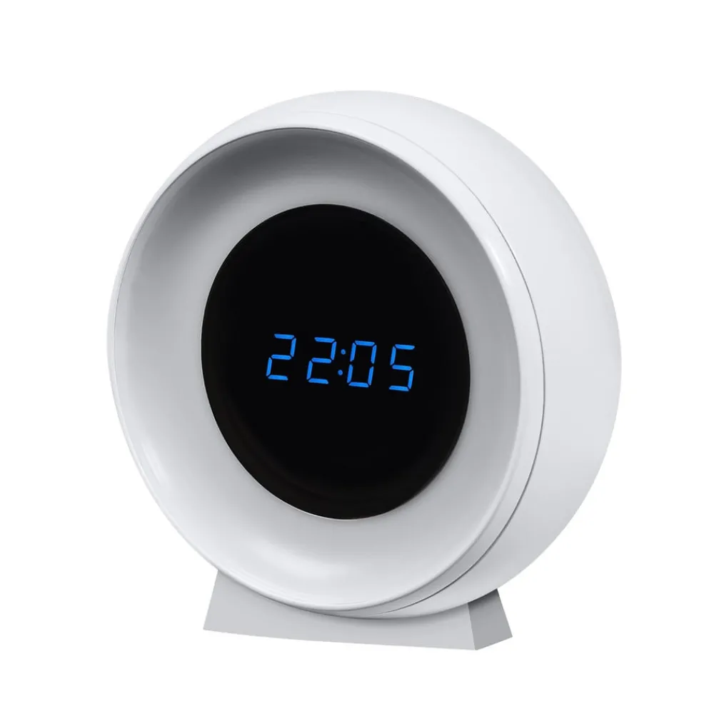 OSRAM Natlys > LED-batteridrevet natlampe NIGHTLUX CLOCK, hvid, ur, CCT