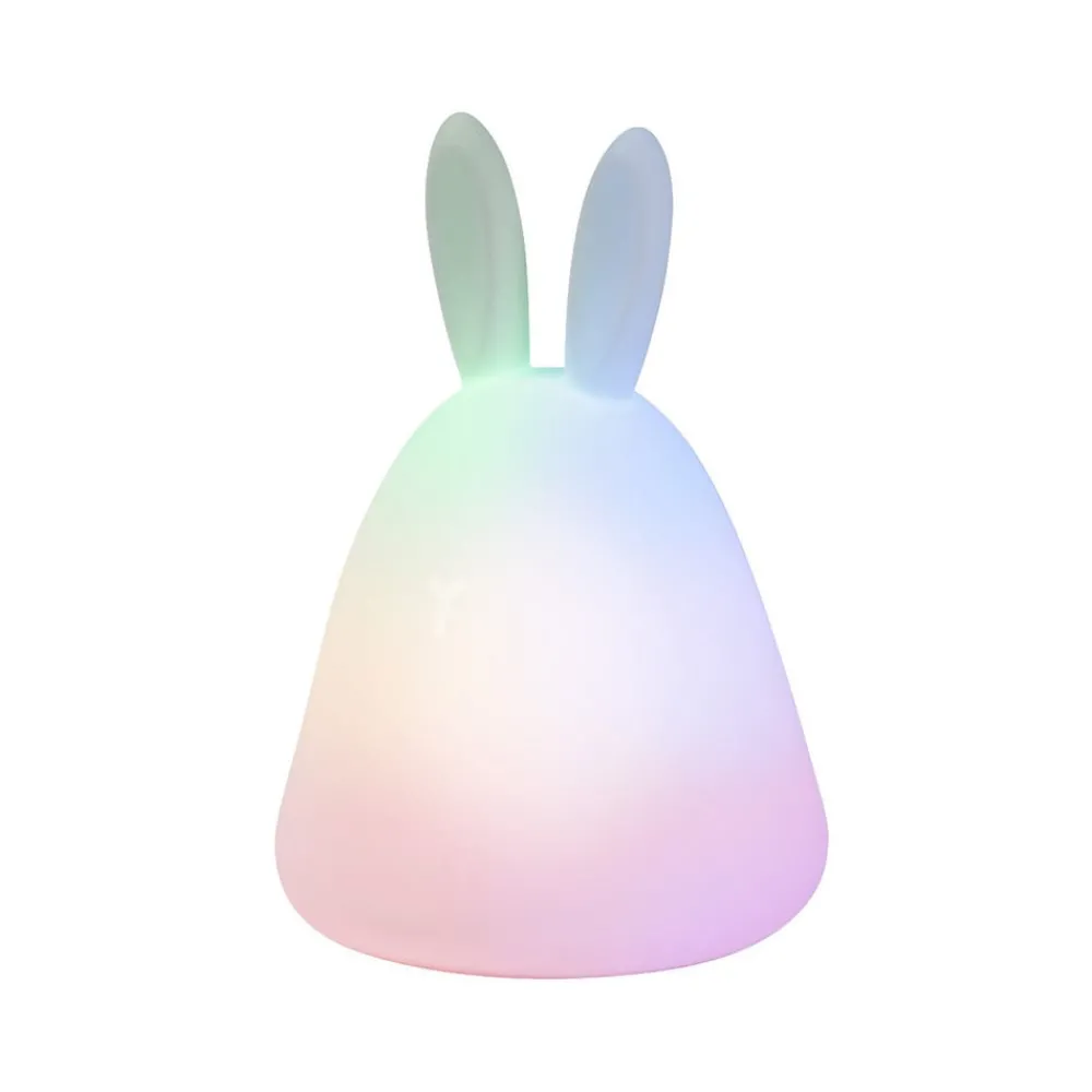 Natlys ^ OSRAM LED-batteridrevet natlampe NIGHTLUX RABBIT hvid USB RGB touch