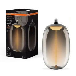 OSRAM Led Pærer > LED Big Elipse Oval E27 12W 818 Filament smoke dæmpbar