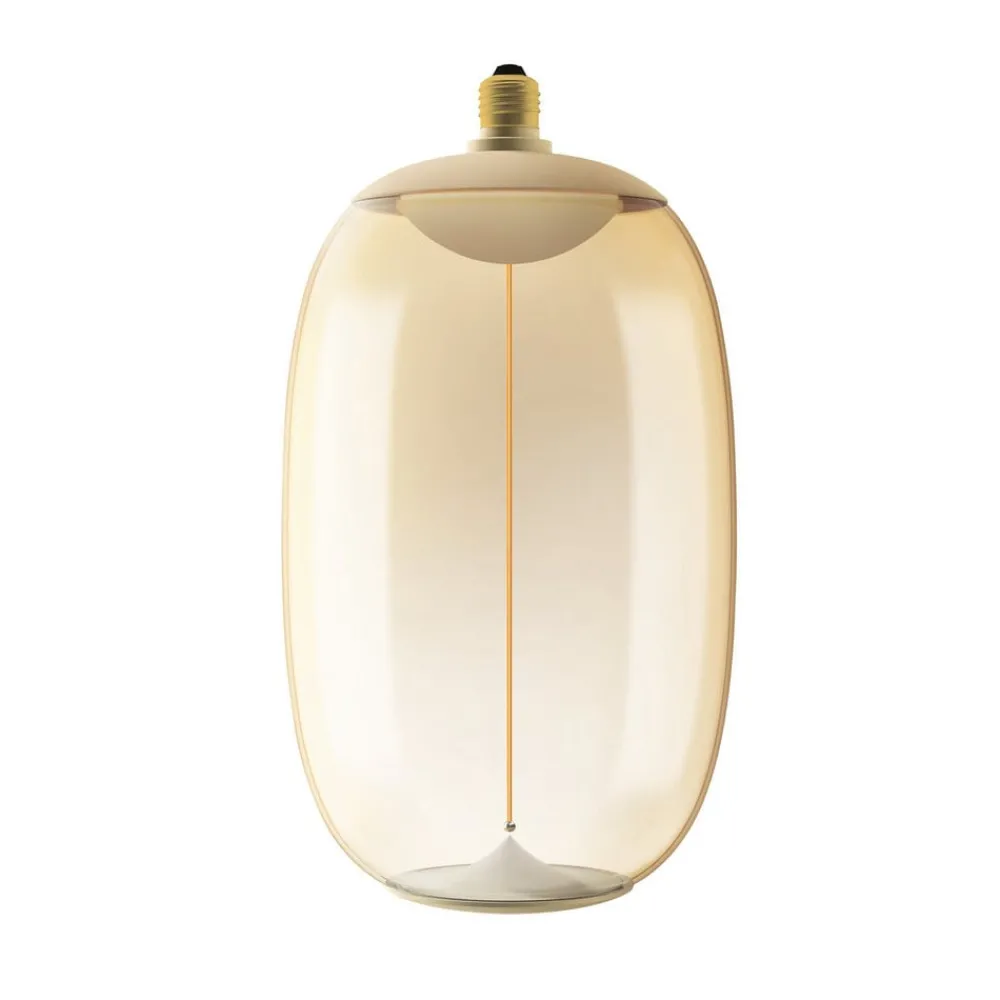 OSRAM Led Pærer > LED Big Elipse Oval E27 12W 818 Filament amber dæmpbar