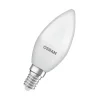 OSRAM Led Pærer > LED Classic Star, stearinlys, mat, E14, 7,5 W, 2.700 K