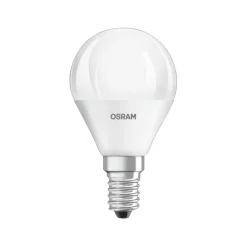 OSRAM Led Pærer > LED-dråbe E14 4,9 W Base P40 840 mat 3 stk