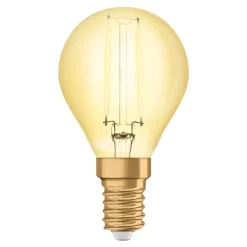 OSRAM Filament Pære > LED-dråbe E14 4W Vintage Classic P guld