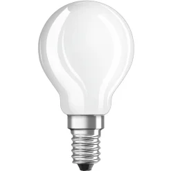 OSRAM Dæmpbar Led-Pære > LED-dråbepære E14 2,8W mat 4.000K, dæmpbar