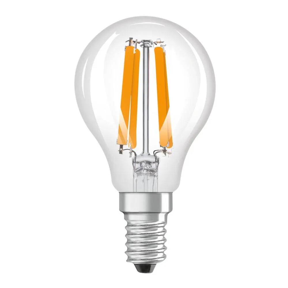 OSRAM Filament Pære > LED-filamentpære dråbe E14 1,2W filament 2700K 255lm