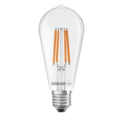OSRAM Filament Pære > LED-filamentpære E27 5W Filament 4,000K
