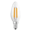 Filament Pære|Led Pærer ^ OSRAM LED-filamentpære E14 1,2W 2700K 255lm