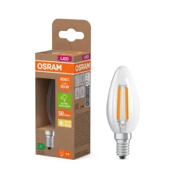 OSRAM Filament Pære > LED-filamentpære E14 3,8W 2700K 806lm