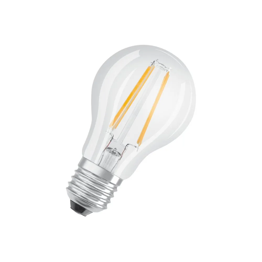 OSRAM Filament Pære > LED-filamentpære E27 6,5W 827 4-pak