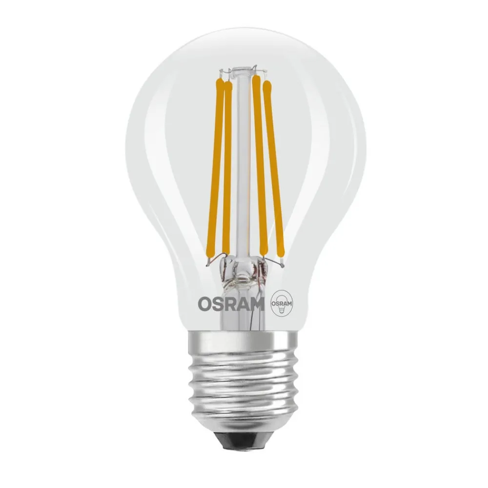OSRAM Led Pærer > LED glødepære E27 2,2W filament 2.700K 470lm 2-pak