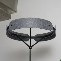 OSRAM Gulvlamper|Gulvlamper > LED-gulvlampe Decor Curve Felt, grå, filt, 3.000 K
