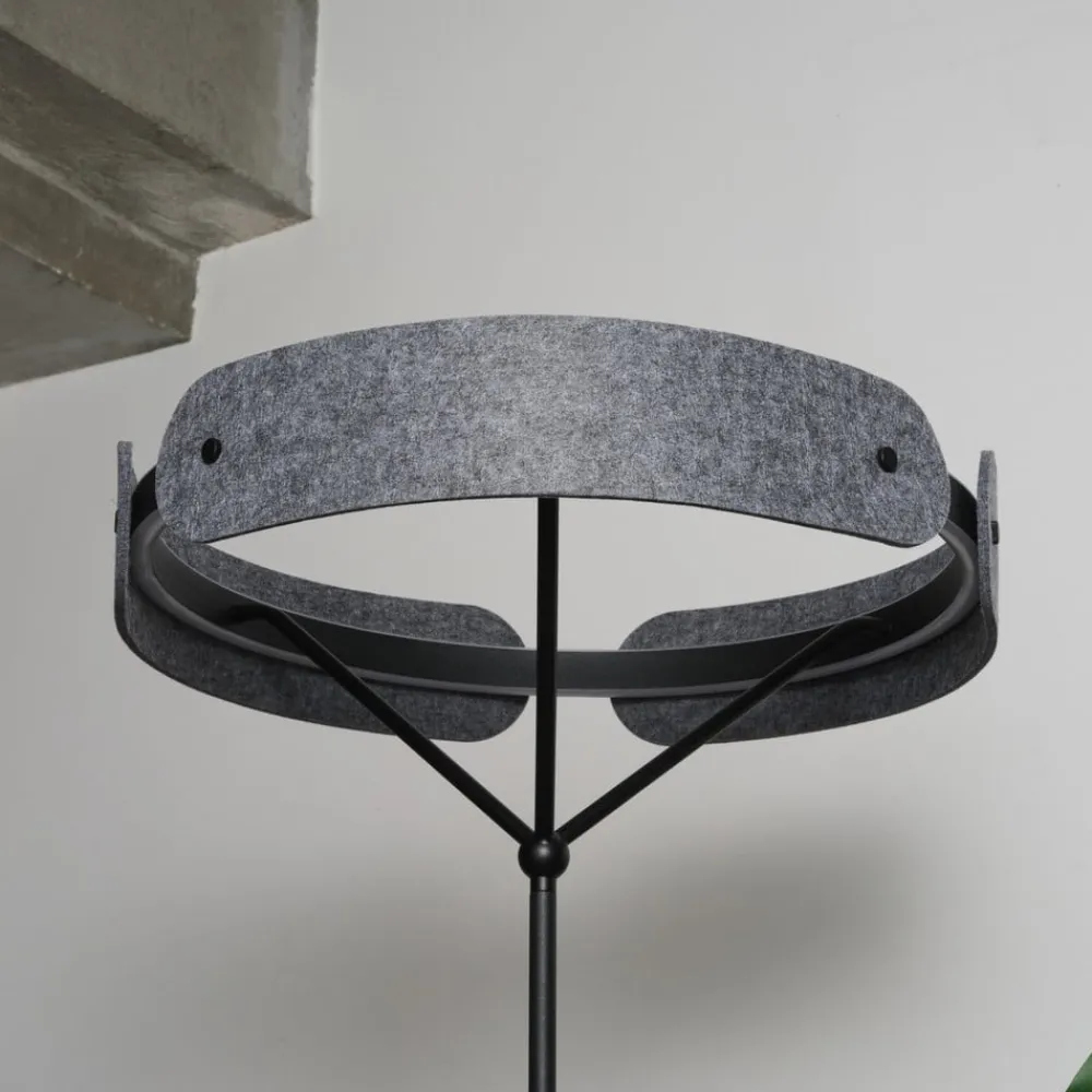 OSRAM Gulvlamper|Gulvlamper > LED-gulvlampe Decor Curve Felt, grå, filt, 3.000 K