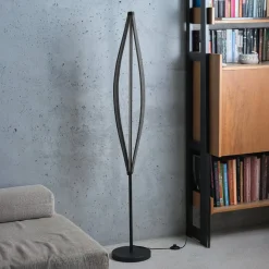 OSRAM Gulvlamper|Gulvlamper > LED-gulvlampe Decor Flat Felt, grå, filt, 3.000 K