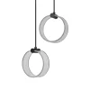 Pendellamper ^ OSRAM LED-hængelampe Decor Circle, 2 lyskilder, CCT, sort