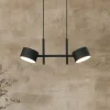 OSRAM Pendellamper|Pendellamper > LED-hængelampe Decor Kyoto, 2 lyskilder, sort, dæmpbar