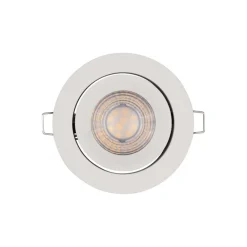 OSRAM Indbygningsspots > LED-indbygningsspot, 3-pak, hvid, Ø 9 cm, metal, 827, dæmpbar