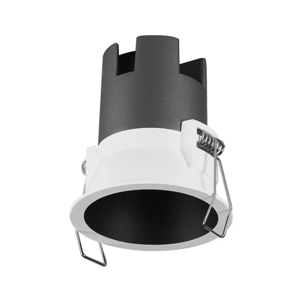 OSRAM Indbygningsspots > LED-indbygningsspot TWIST, hvid/sort, 840, Ø 7 cm metal