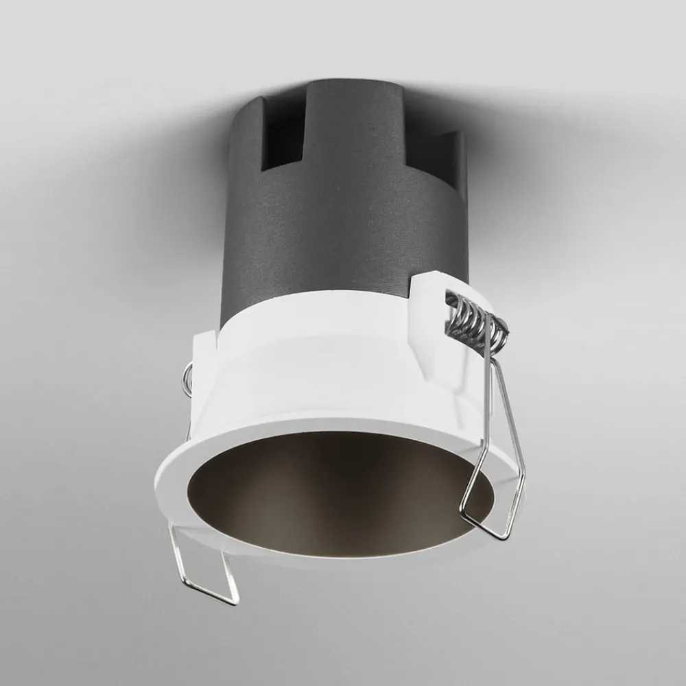 OSRAM Indbygningsspots > LED-indbygningsspot TWIST, hvid/sort, 840, Ø 7 cm metal