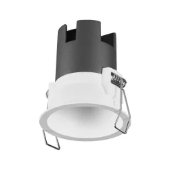 OSRAM Indbygningsspots > LED-indbygningsspot TWIST, hvid/hvid, 830, Ø 7 cm, metal