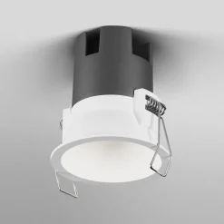 OSRAM Indbygningsspots > LED-indbygningsspot TWIST, hvid/hvid, 830, Ø 7 cm, metal